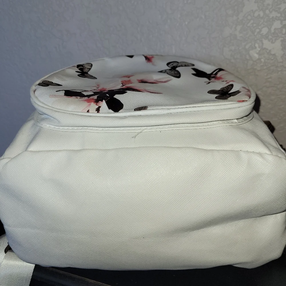 Mini-Backback Purse by Y&C flower butterflies